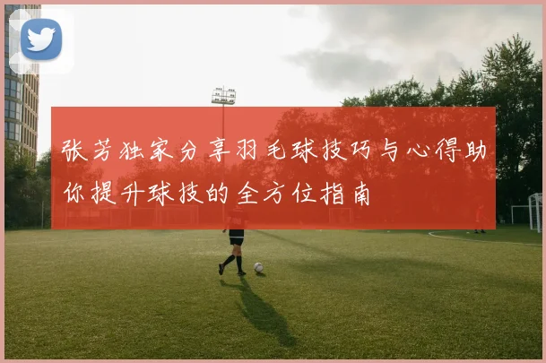 张芳独家分享羽毛球技巧与心得助你提升球技的全方位指南